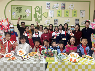 市北“开学第一餐” 活力暖心“龙”味浓！