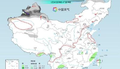 我國大部開啟升溫模式，龍年首場寒潮蓄勢待發(fā)