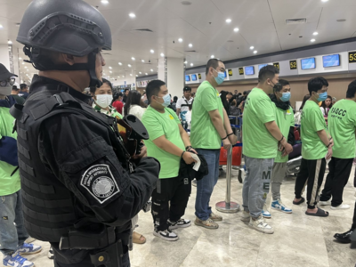 中菲再次合作遣返40余名在菲从事离岸博彩中国公民