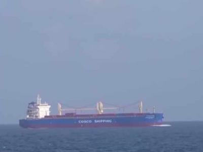 海军第46批护航编队在索马里海域完成首次护航任务
