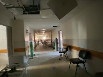联合国儿基会：加沙南部最大医院纳赛尔医院已彻底停运，空无一人