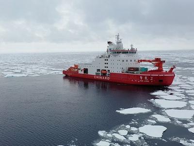 “雪龙2”号离开南极秦岭站启程返回中国