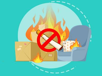 闪电海报 | 春季防火关键期，这些知识要谨记！