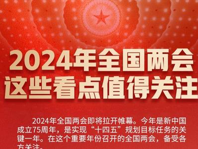 2024年全国两会，这些看点值得关注