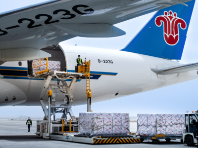北方唯一常态化运营中加航空货运通道！青岛至多伦多航线1年载货2.5万吨