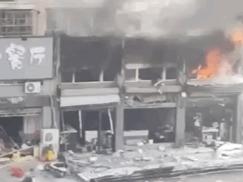 江苏淮安一烧烤店发生爆炸，伤亡情况待确认