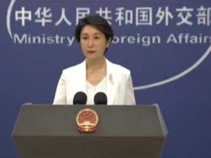 外交部：中方维护领土主权和海洋权益的决心坚定不移