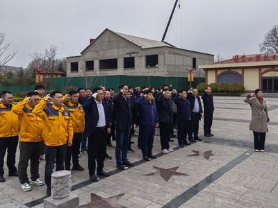 探访红色教育基地，汲取奋进力量！潍宿高铁至青岛连接线项目多方开展党建联建