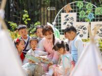 春日书香，看青岛萌娃花式帐篷读书会