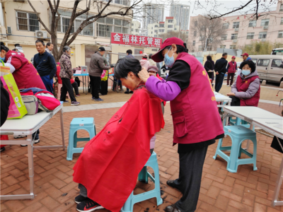 【美德信用】人和大尧 福润邻里：三月春风暖人心 志愿服务进社区