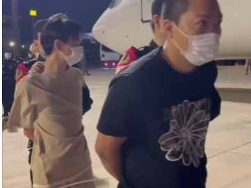 首批130名中国籍涉赌诈违法犯罪嫌疑人从柬埔寨被押解回国