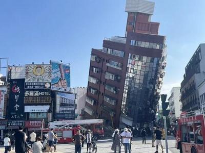 台湾花莲县海域接连发生多次4级以上地震