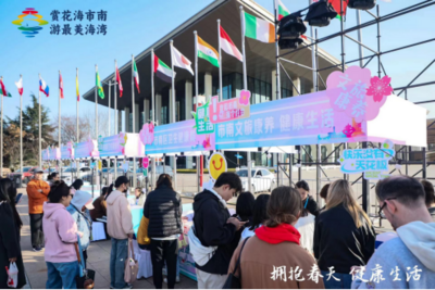 赏花季催热市南“春日经济”