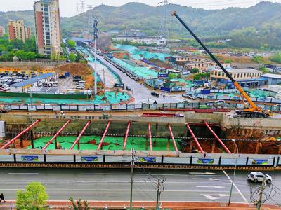 黑龙江路地道8月底通车，唐山路快速路工程刷新建设“进度条”