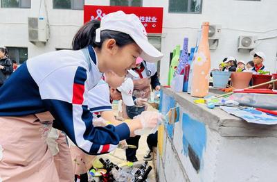 心育“名家”“益起来”，青岛大名路小学开展助残日活动