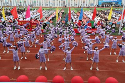 市北区第二届职工运动会开幕，展现职工昂扬向上的精神风貌