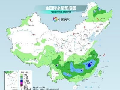 中东部明起将迎大范围降水，北方气温继续创新高