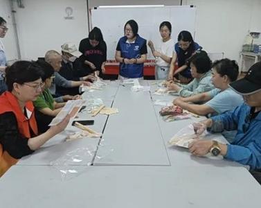 金门路街道三明路社区：浓情端午，竹艺编制——端午竹编体验活动