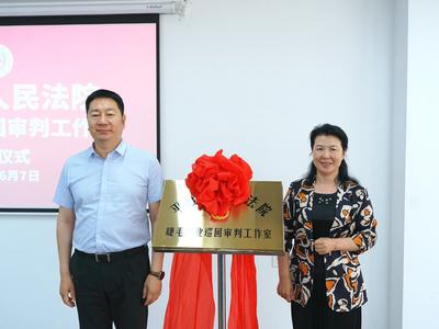 合力护航特色富民重点产业！     平度法院睫毛产业巡回审判工作室揭牌成立