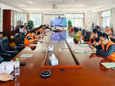 金门路街道全体网格员参加市南区2024年专职网格员第三次线上工作培训会