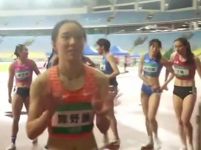 11秒29！15岁陈妤颉夺冠，打破亚洲少年纪录