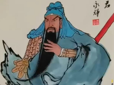 山东一15岁少年自学国画书法，在自家饭店墙壁作画惟妙惟肖