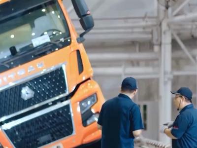 每五分钟就能诞生一辆重型卡车，一起感受中国重汽速度→