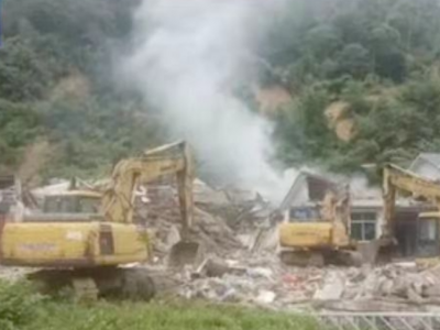 湖南新晃山体滑坡失联8人已全部遇难
