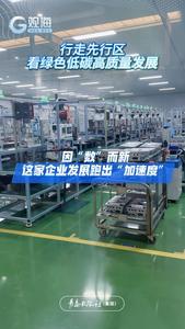 行走先行区，看绿色低碳高质量发展丨因“数”而新，这家企业发展跑出“加速度”