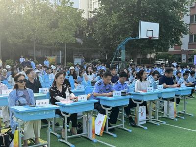 “嘉兮善兮——给我最珍惜的朋友”！青岛第五十中学举行2024届毕业典礼