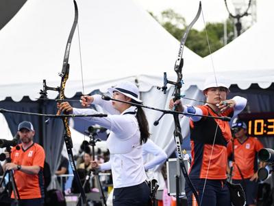 2024年巴黎奥运会射箭项目结束首日比赛，韩国实力尽显