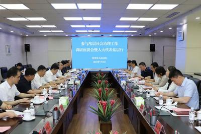 市人大常委会到胶州市人民法院组织开展"代表基层行"活动