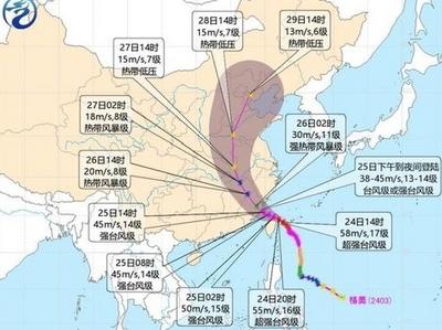 受台风“格美”影响，山东有大到暴雨局部大暴雨