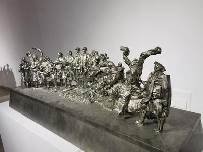 这些雕塑震撼人心！“砥砺前行·新时代建设者主题雕塑作品展” 开幕