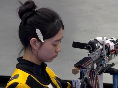 0.1环之差，黄雨婷获得巴黎奥运会女子10米气步枪银牌