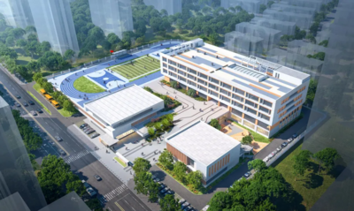 西海岸新区太行山路第二小学开工建设