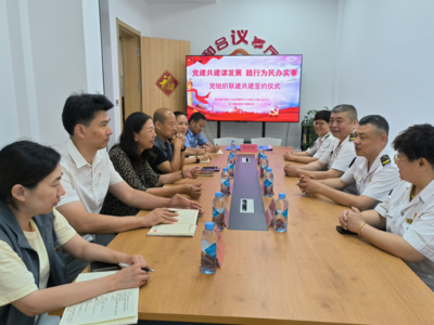 结对共建聚合力，党建引领促发展