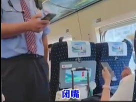 女子不配合查票还用英语辱骂列车工作人员，处罚来了