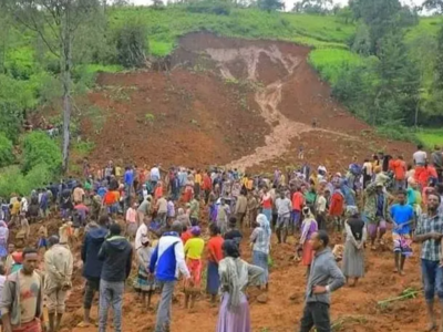 埃塞俄比亚南部山体滑坡已致146人死亡