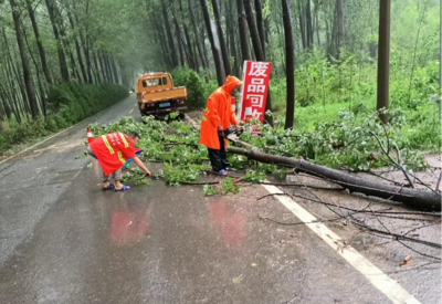 西海岸新区：全力保障降雨天气公路安全畅通