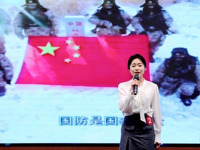 “爱我国防”青岛市大学生主题演讲比赛决赛举行