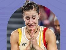 西班牙选手马林因伤退出奥运会羽毛球比赛，印尼选手直接摘铜