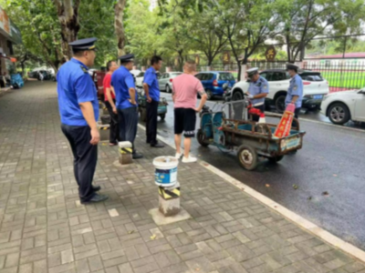 以“整治”促“常态”，向私设障碍物占车位行为说“不”