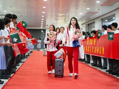 澳门特区政府举办晚宴欢迎内地奥运健儿代表团 