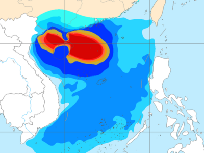 红色预警继续发布！“摩羯”今天下午至傍晚或以巅峰强度登陆我国