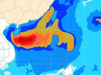 台风“潭美”最强或达强台风级，将联手冷空气给南部海域制造持续性大风