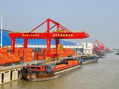 沿着黄河遇见海｜济宁梁山港：智慧化助力港口高质量发展