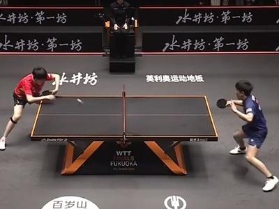 4比0横扫对手，王楚钦获得WTT福冈总决赛男单冠军