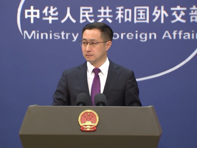 外交部：坚决反对任何形式的美台官方往来
