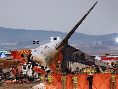韩国客机失事事故中已有146名遇难者身份得到确认